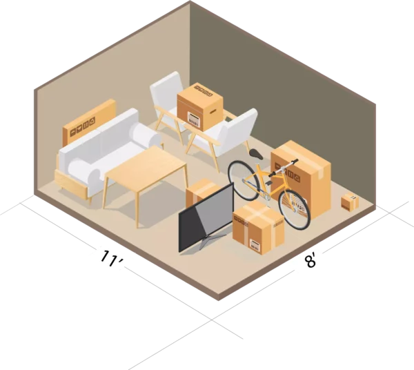 8' x 11' Storage Unit